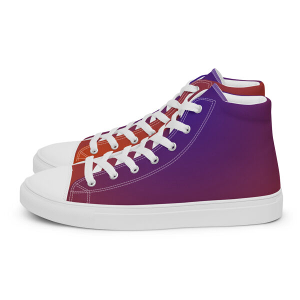 Men’s high top canvas shoes - Image 2