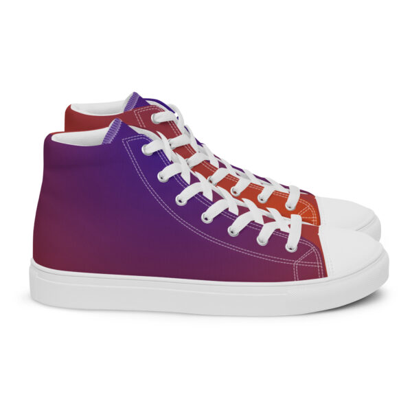 Men’s high top canvas shoes - Image 7