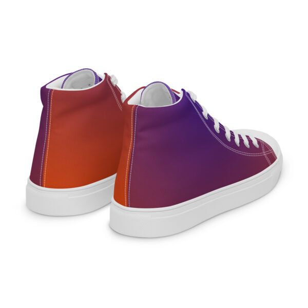 Men’s high top canvas shoes - Image 8